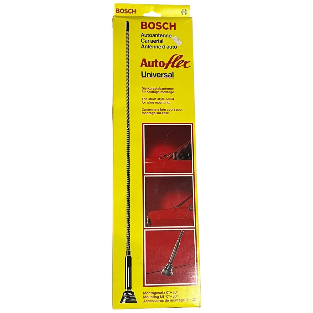 Vintage Bosch Autoflex Universal Short Style Car Radio Aerial Antenna NOS